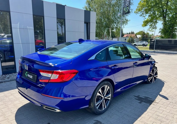 Honda Accord cena 59900 przebieg: 15105, rok produkcji 2019 z Mogielnica małe 121